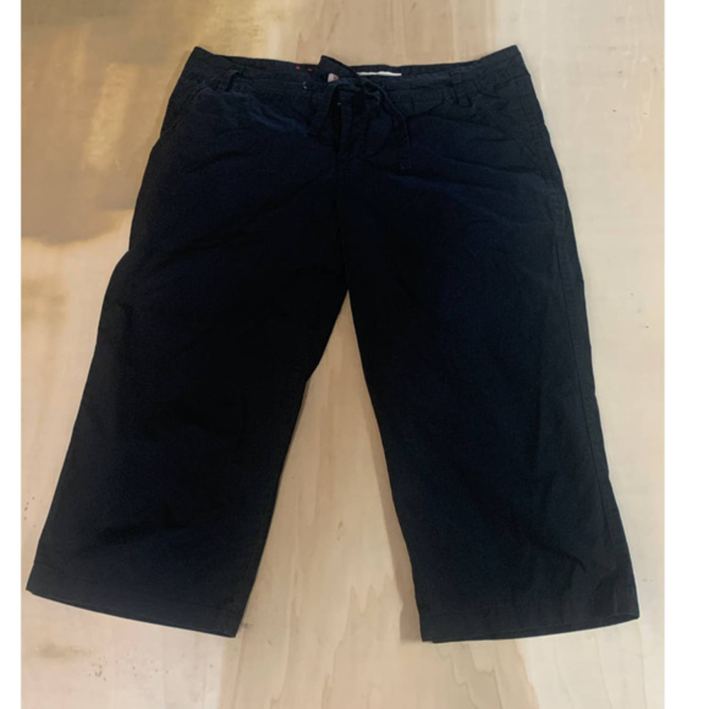 Mossimo‎ Supply Co Cropped Pants Juniors 11 Black